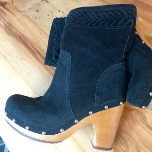 Ugg Annaliza clog shearling boots